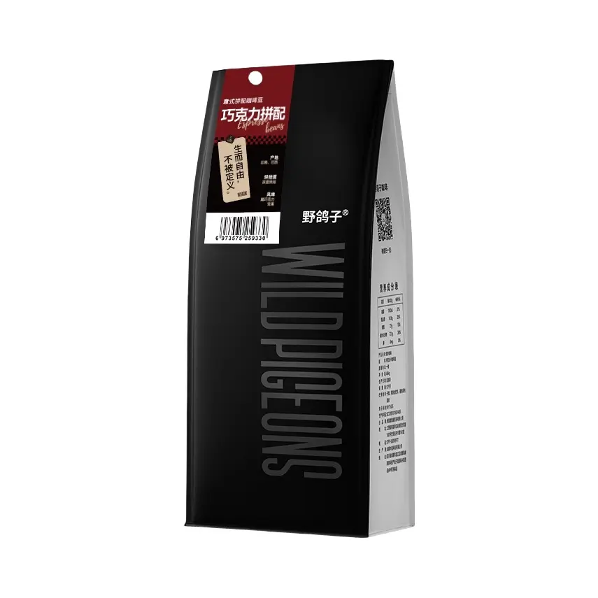 推荐商品：野鸽子 巧克力拼配 红标 250g 咖啡豆 袋装