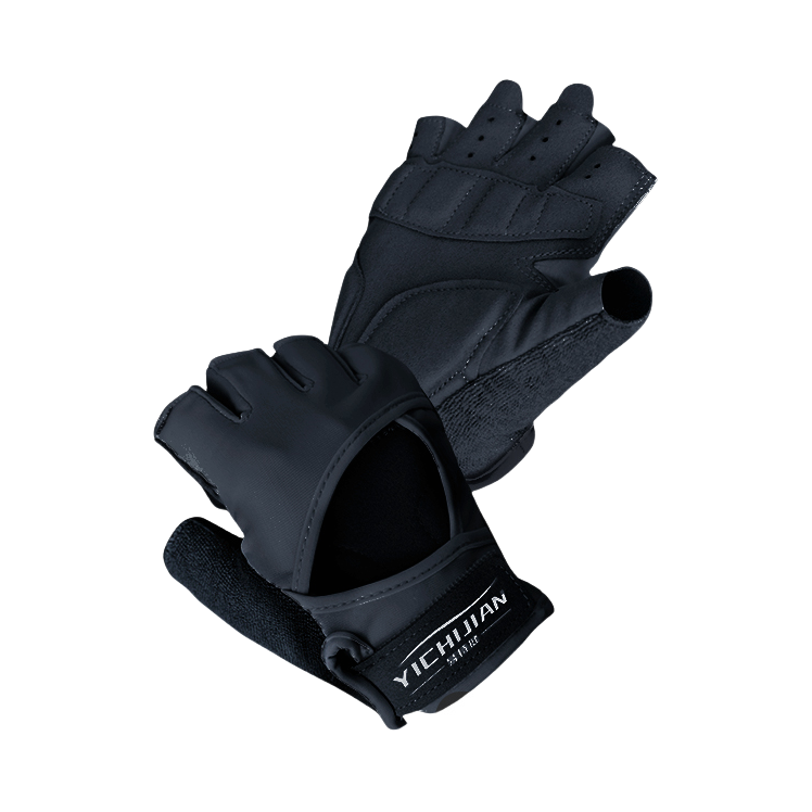 推荐商品：YICHIJIAN/易持健 防滑 镂空 半指 健身手套 094