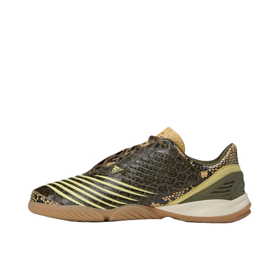 推荐商品：adidas F50 系列 Sala 足球鞋 舒适耐磨防滑 Slam Jam联名/绿色/黄色