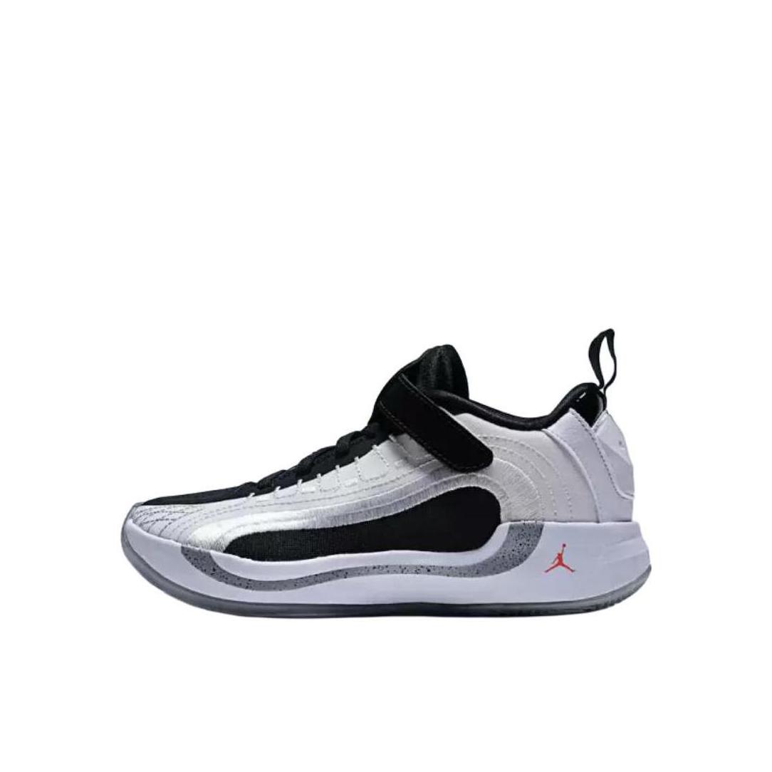 推荐商品：Jordan LUKA 4东契奇 防滑 运动 儿童篮球鞋 小童/白色/亮深红色/黑色/狼灰色
