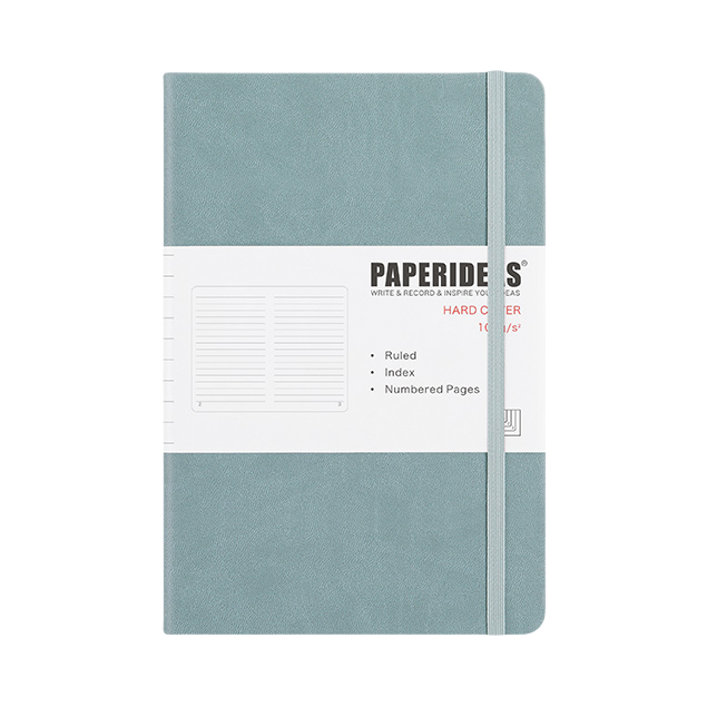 推荐商品：paperideas 横线 A5 94张/本 绑带记事本 PA5H0003