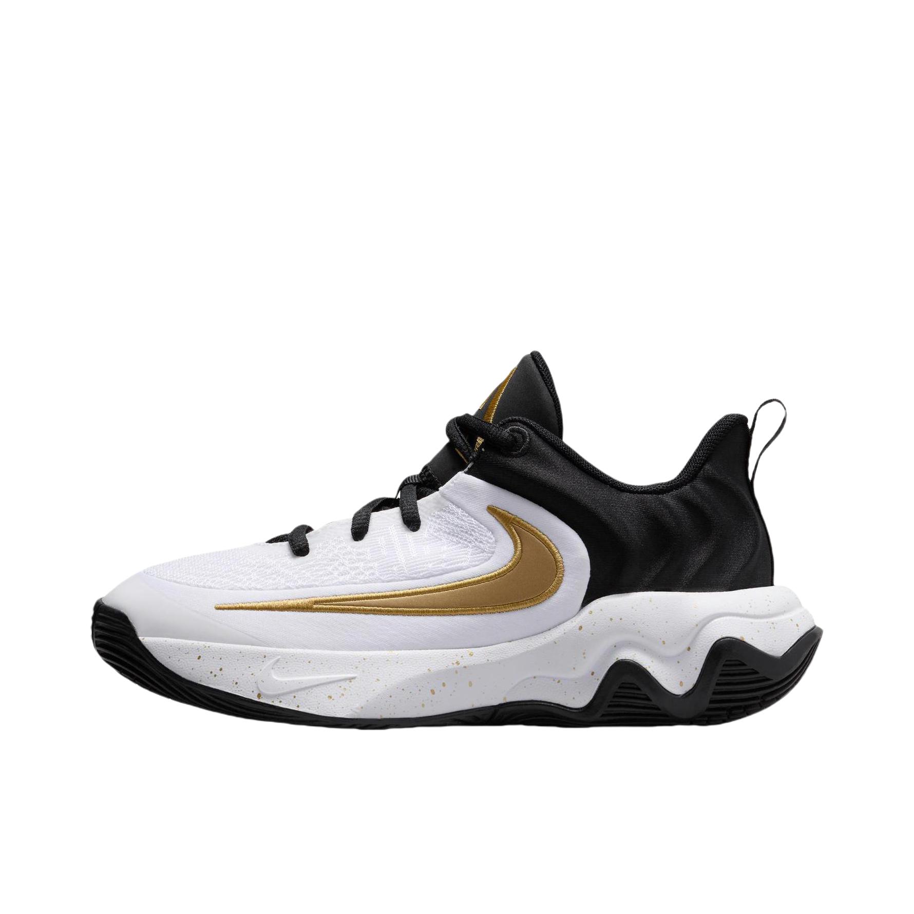 推荐商品：Nike Giannis lmmortality 4 字母哥支线4代 抓地 抗扭 实战 中帮 防滑耐磨 舒适透气 时尚百搭 篮球鞋 大童/黑色