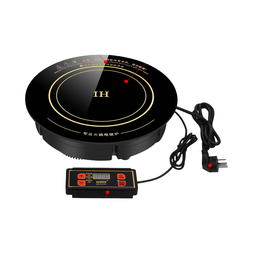 推荐商品：酷为 F350W 电磁炉 电磁加热 智能定温