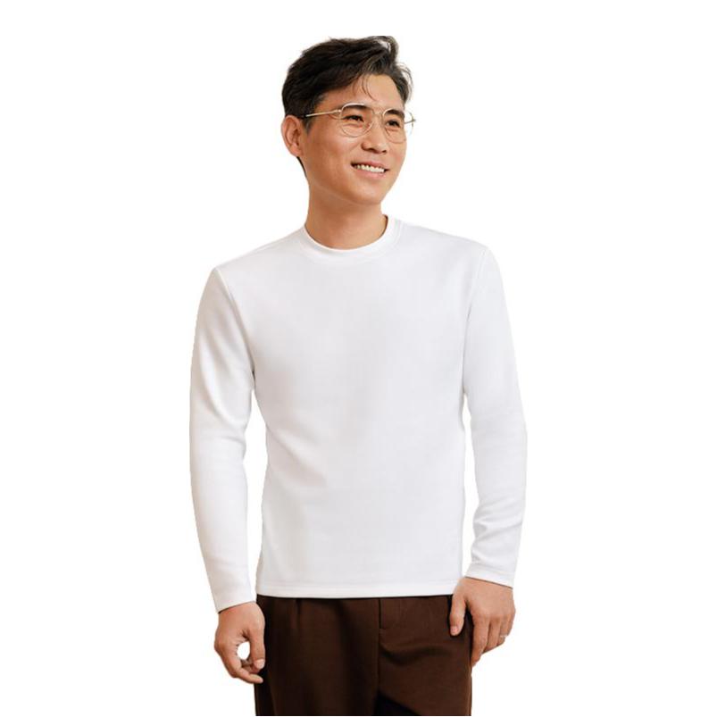 推荐商品：拇指白小T 保暖加绒加厚长袖T恤 TB1001 / TA1001 皓白