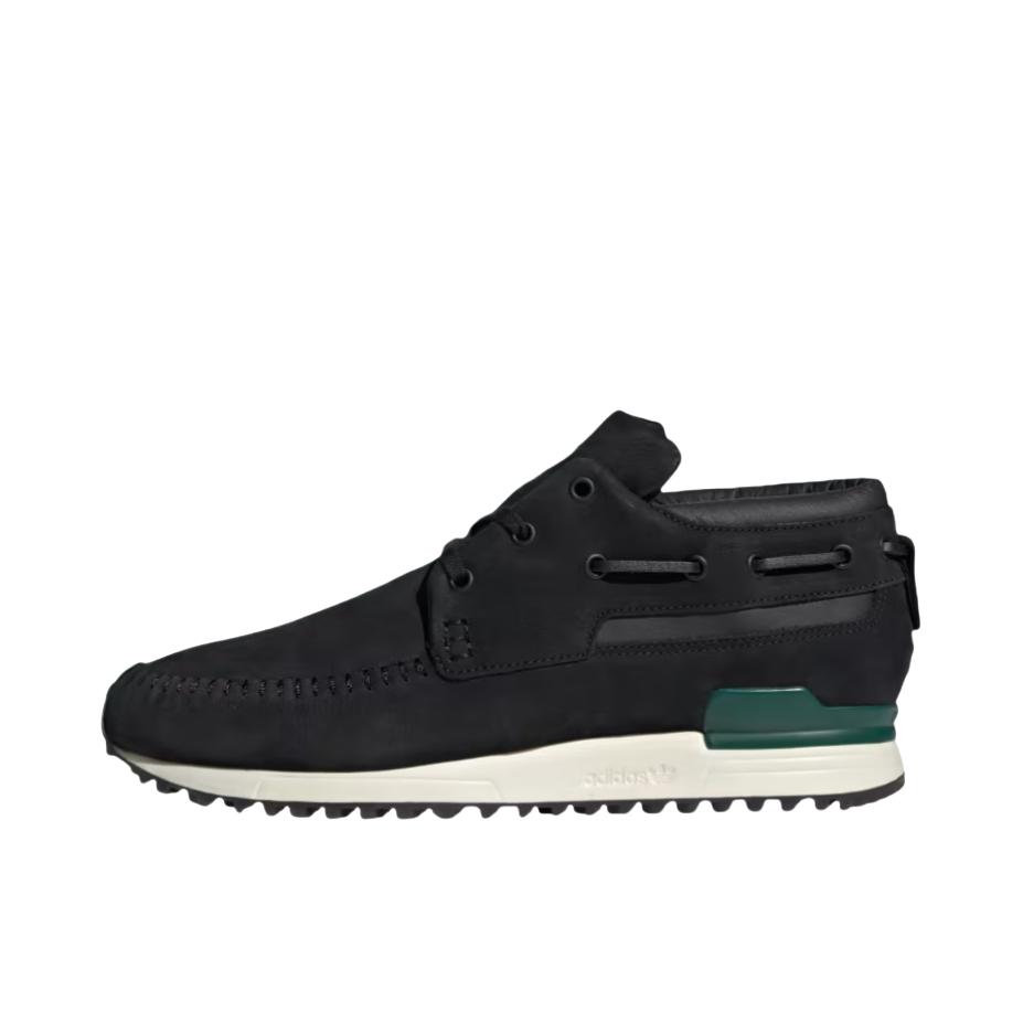 推荐商品：adidas Originals ZX 700 Boat 透气舒适 运动休闲鞋 黑色