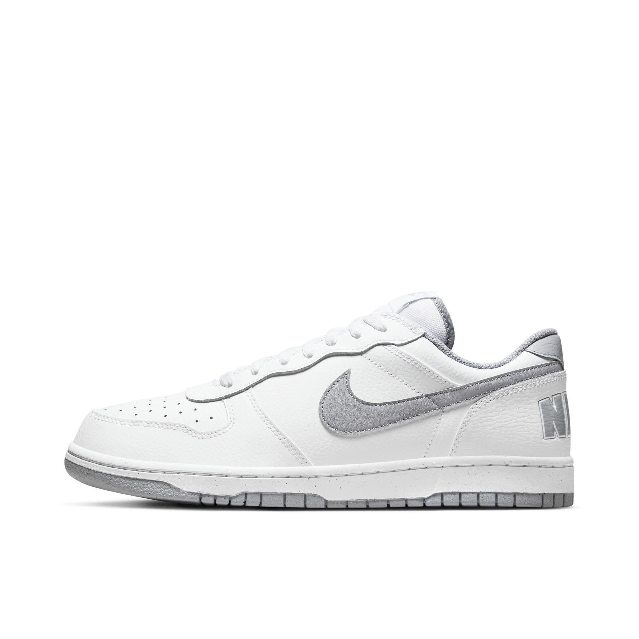 推荐商品：Nike Big Low 透气 耐磨 板鞋 白色