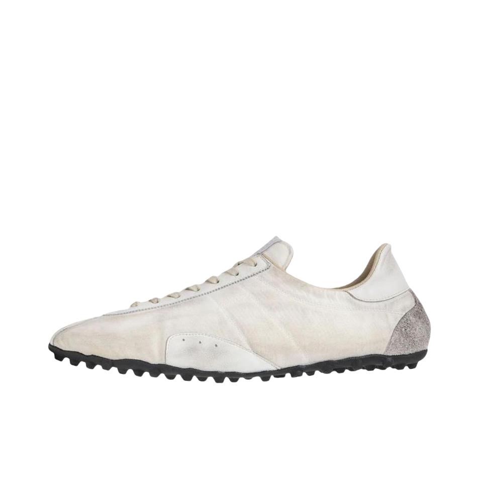 推荐商品：Maison Margiela/梅森·马吉拉 Sprinters 运动休闲鞋 舒适圆头系带低帮 米色