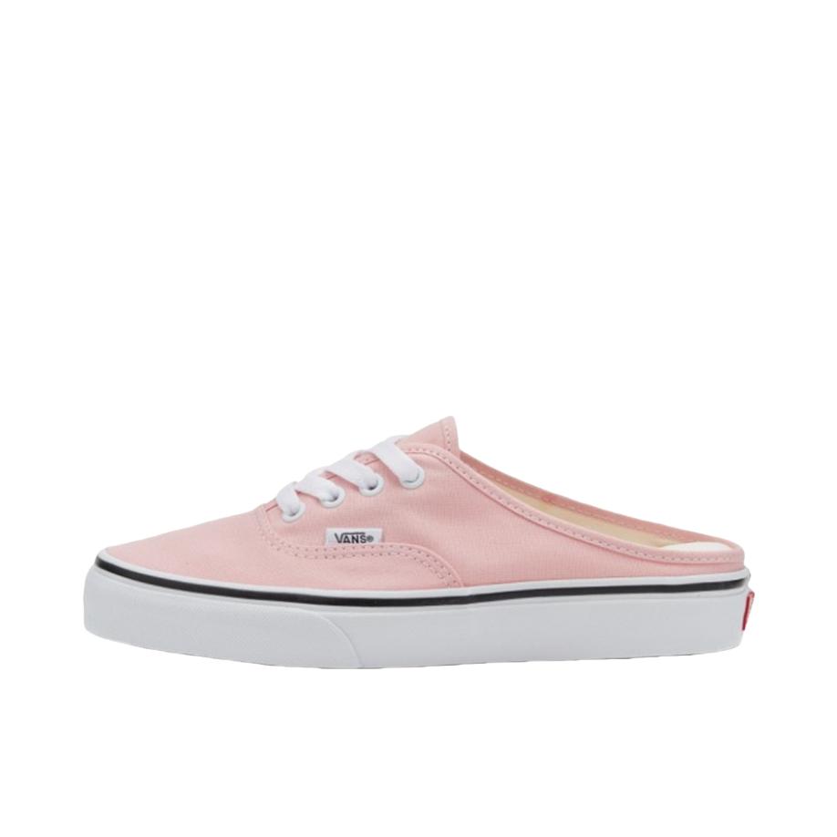 推荐商品：Vans/范斯 Authentic 潮流休闲 轻便舒适 防滑耐磨 百搭运动 复古 板鞋 粉色/白色/半拖