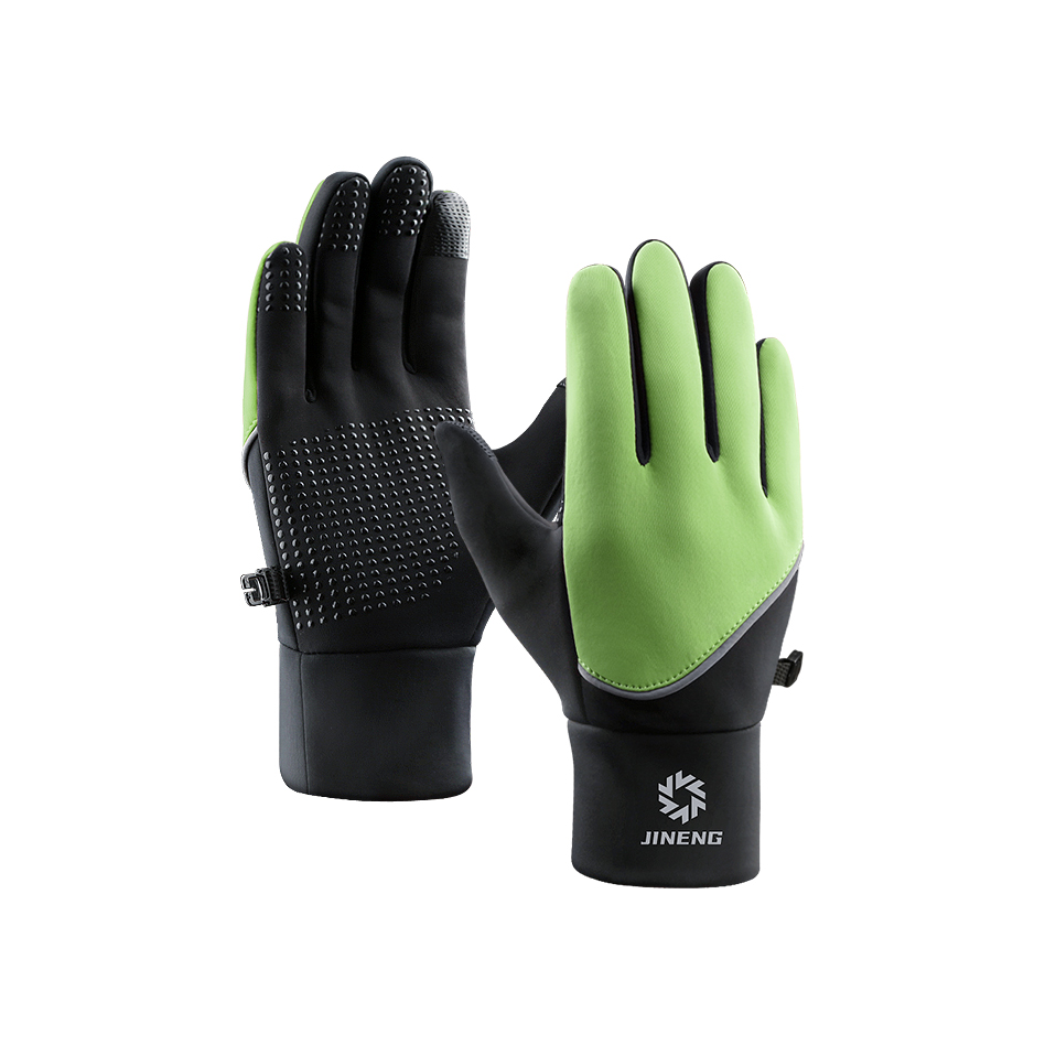 推荐商品：积能 防水保暖运动加绒手套 M-ST810