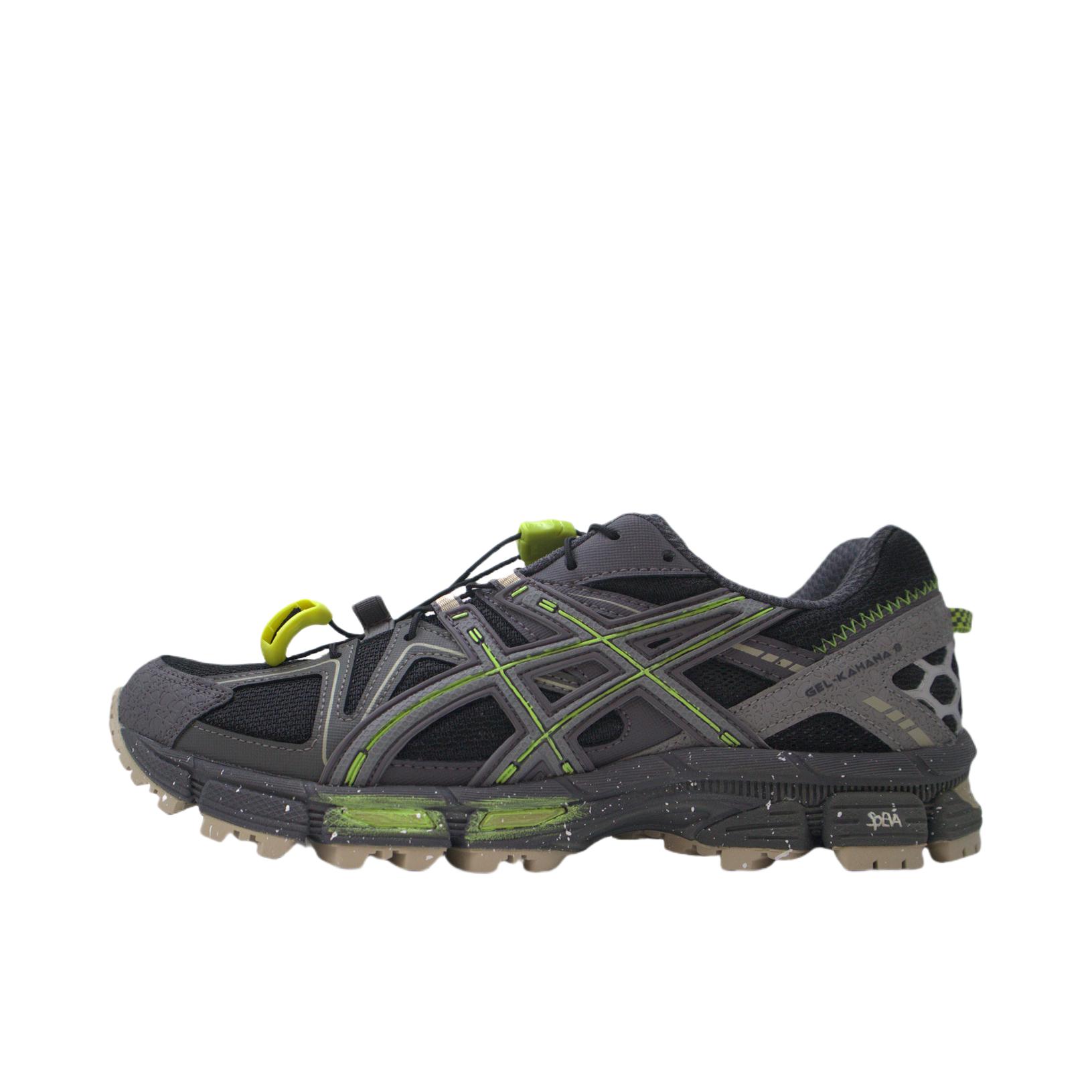 推荐商品：【定制球鞋】Asics/亚瑟士 Gel-Kahana 8 绑带 高街 耐磨透气 防水 跑鞋 松青战术组
