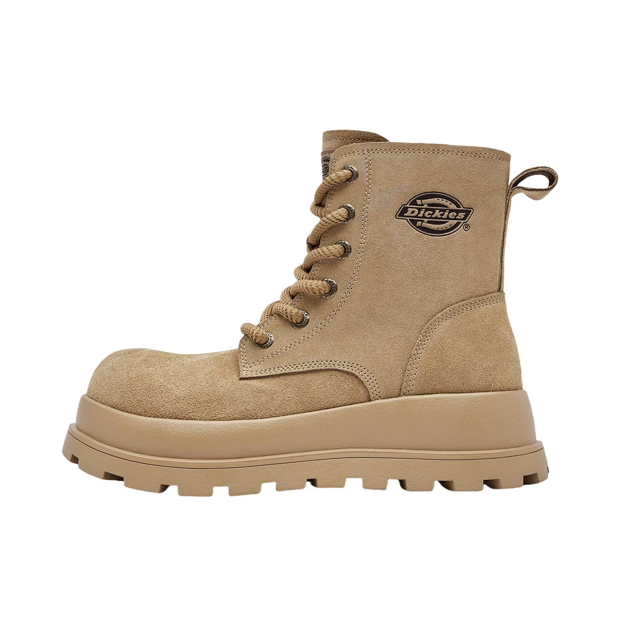 推荐商品：Dickies 工装靴 马丁靴 耐磨增高学院风百搭 253W50LXS64A 女款/黄色/棕色