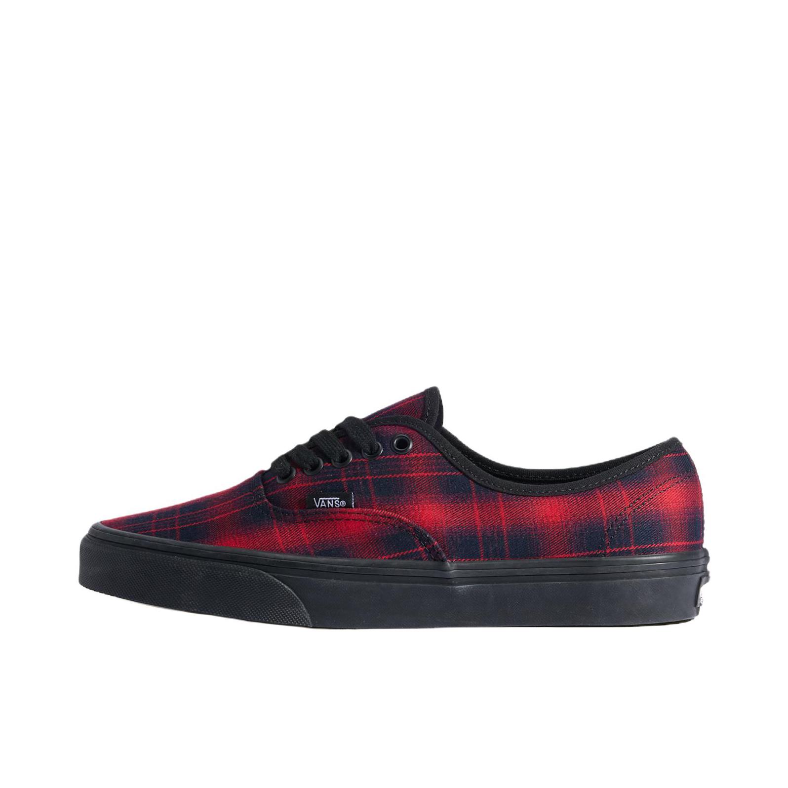 推荐商品：Vans/范斯 Authentic 潮流休闲 轻便舒适 防滑耐磨 百搭运动 复古 板鞋 红色/深黑色