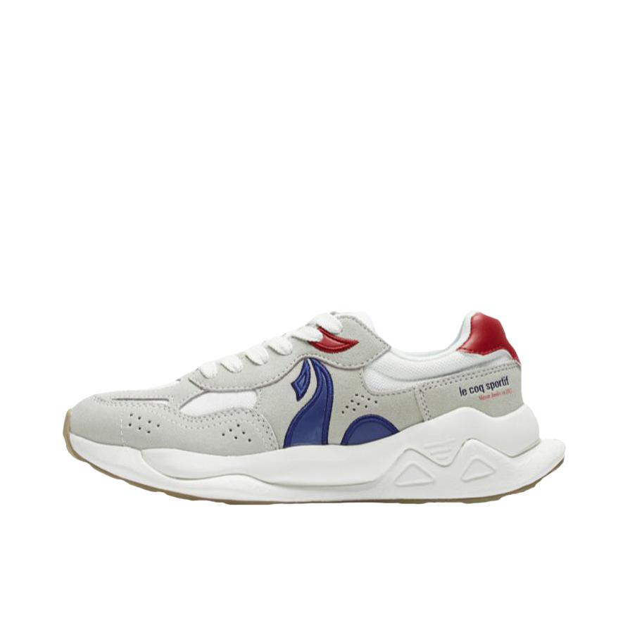 推荐商品：le coq sportif/乐卡克 运动休闲鞋 情侣缓震训练稳定 L243WCNS0113 白色/蓝色/红色