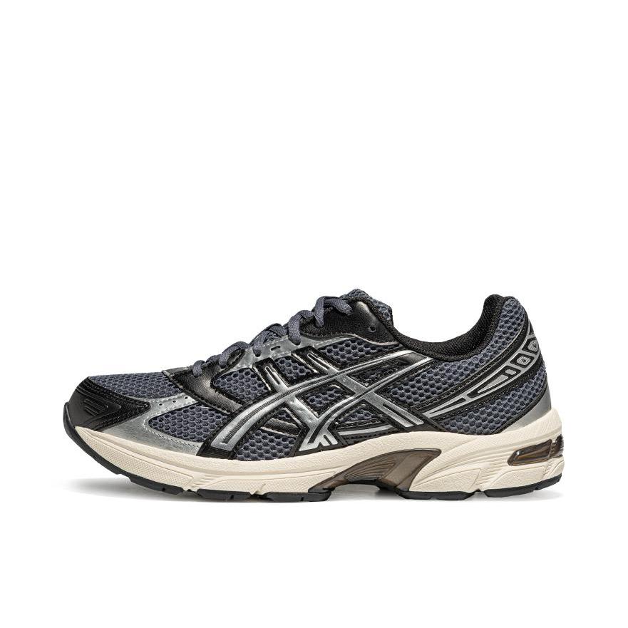 推荐商品：Asics/亚瑟士 Gel-1130 跑鞋 防滑耐磨缓震抓地织物网布透气复古马拉松短跑贴合圆头千禧风 灰色/银色/黑色