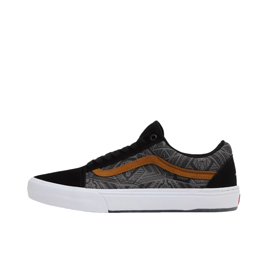 推荐商品：Vans/范斯 Old Skool 滑板鞋 板鞋 轻便防滑复古舒适经典 黑棕