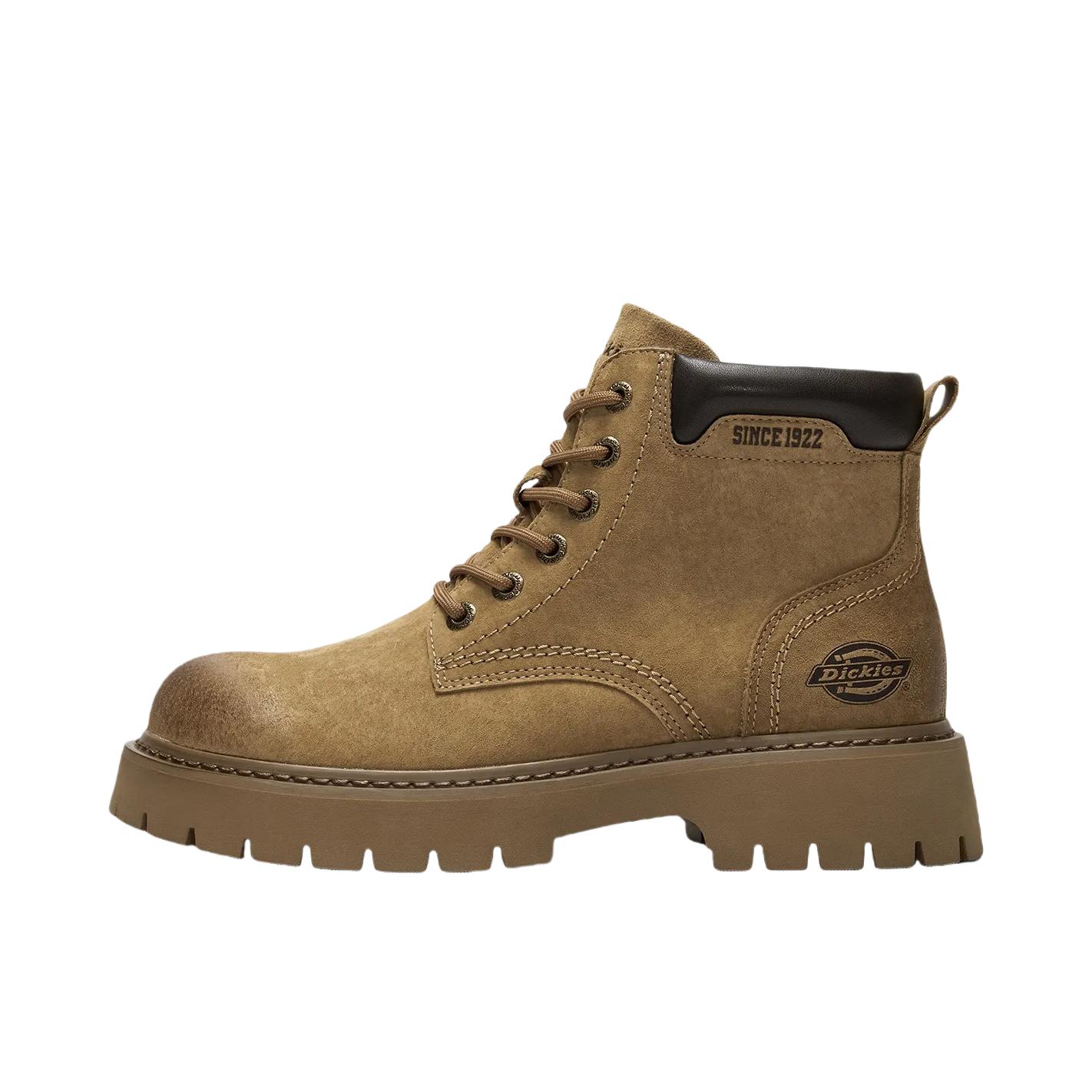 推荐商品：Dickies 马丁靴 复古舒适百搭耐磨 253M50LXS58A 加绒/黄色/棕色