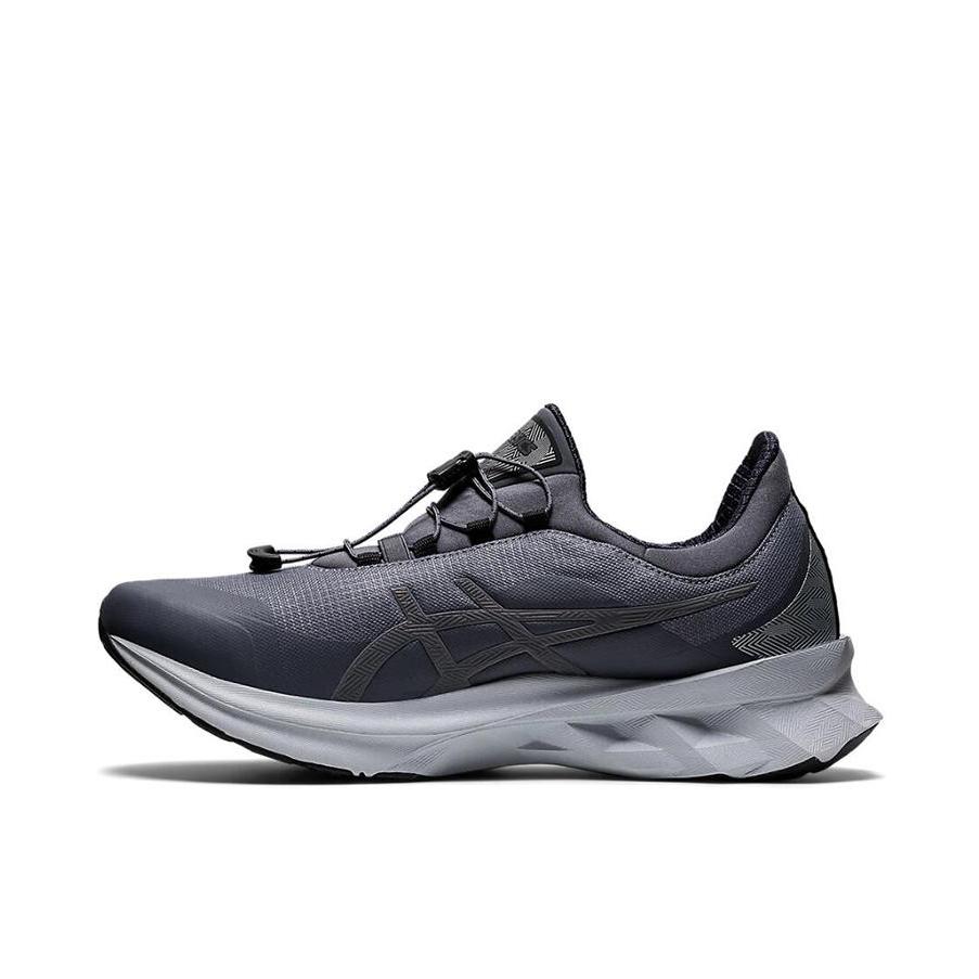 推荐商品：Asics/亚瑟士 Novablast 跑鞋 防滑耐磨舒适透气轻量回弹百搭复古织物支撑 深灰
