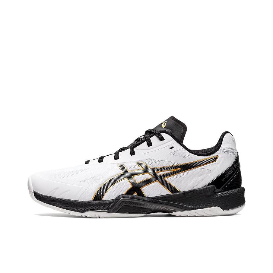 推荐商品：Asics/亚瑟士 V-Swift FF 3 减震回弹 织物包裹性 防滑耐磨 人造革 排球鞋 白色/黑色