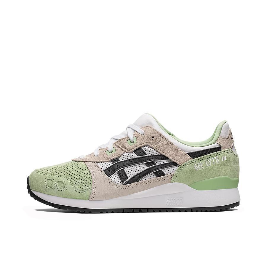 推荐商品：Asics/亚瑟士 Gel-Lyte 3 OG 减震回弹 耐磨防滑 舒适透气 合成革 缓震 复古 低帮 跑鞋 棕色/绿色/黑色