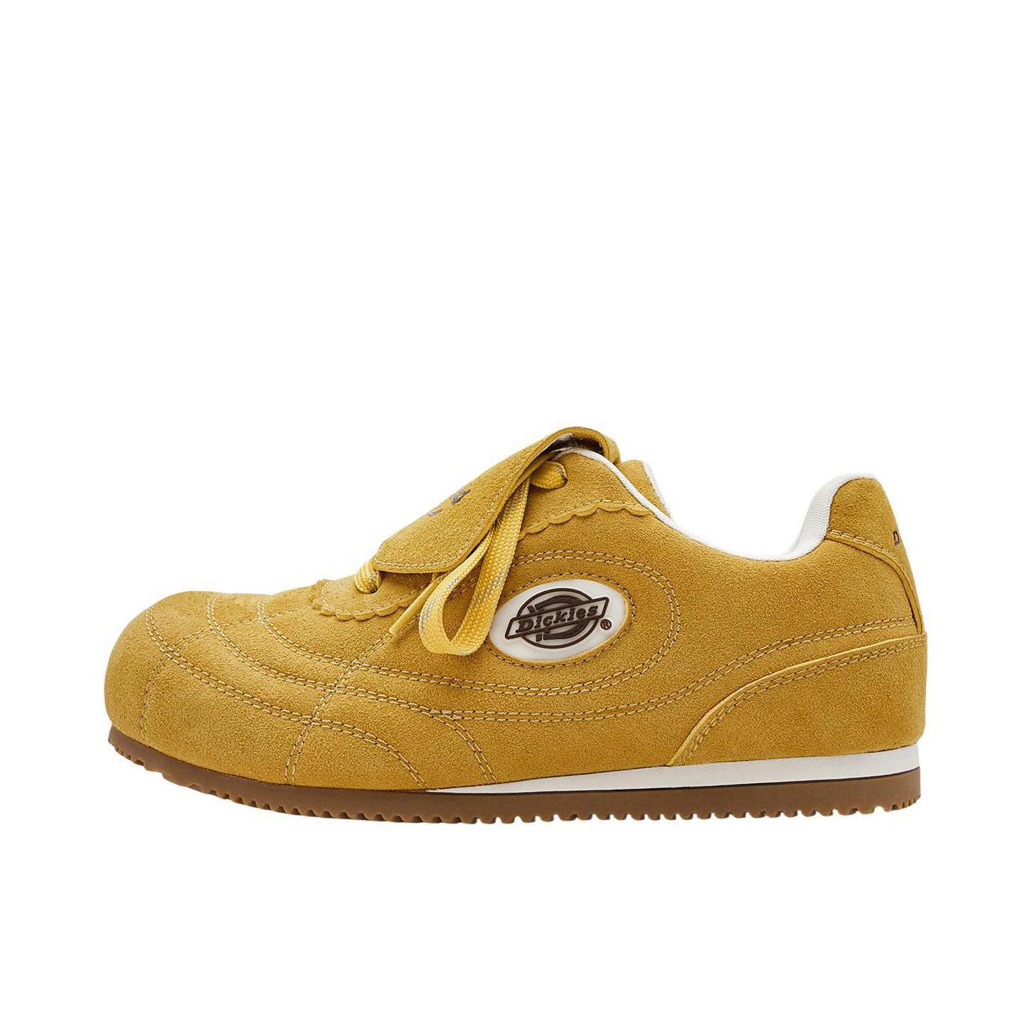推荐商品：Dickies 运动休闲鞋 复古百搭防滑耐磨 253W50LXS50D 女款/姜黄色
