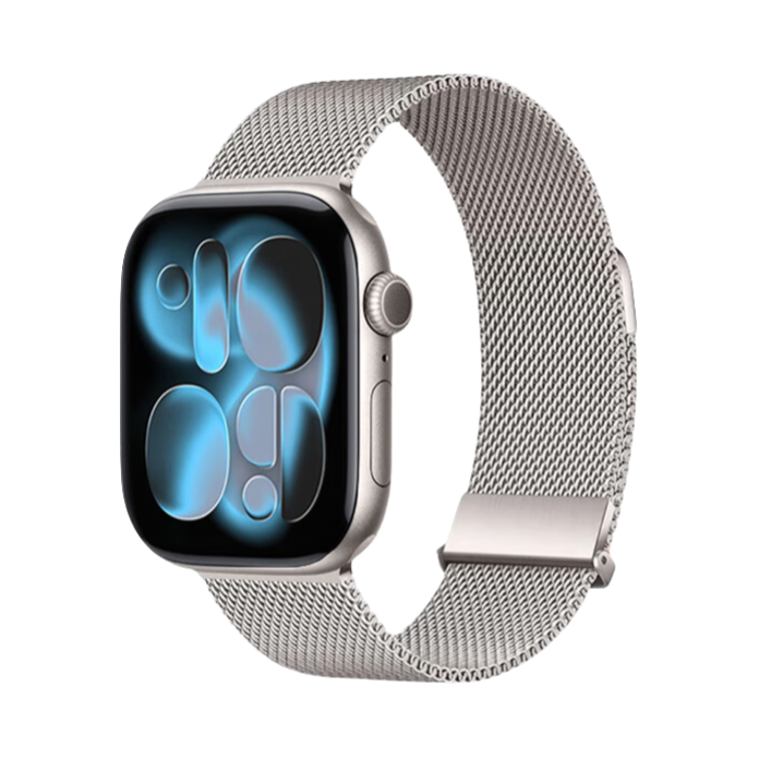 推荐商品：BIAODAIGE/表带哥 适用于Apple Watch系列 双磁吸米兰尼斯 智能手表表带