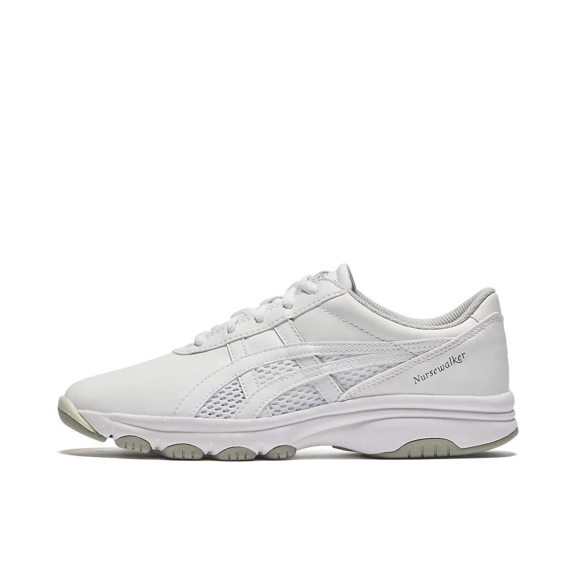 推荐商品：Asics/亚瑟士 Nurse Walker 201 透气舒适 减震耐磨 跑鞋 白色 