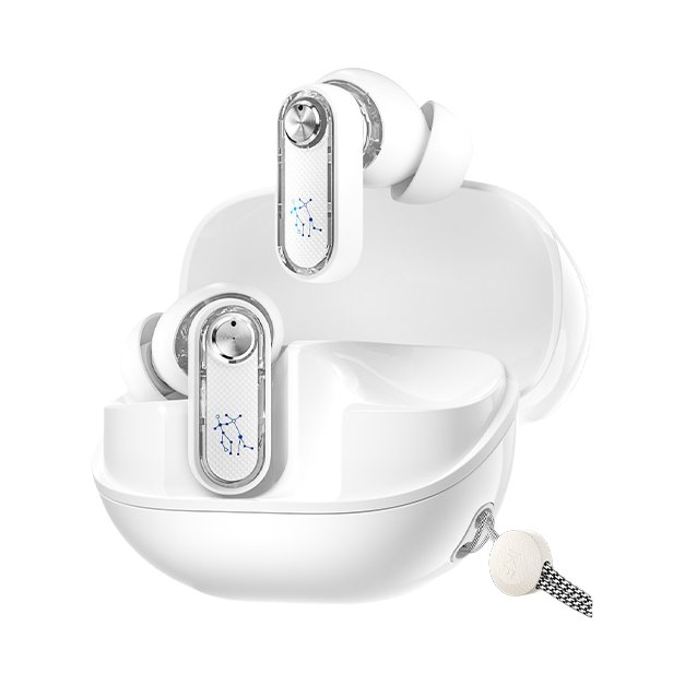觅声 Gemini Pro 入耳式 蓝牙耳机 超长续航 主动降噪 经典白