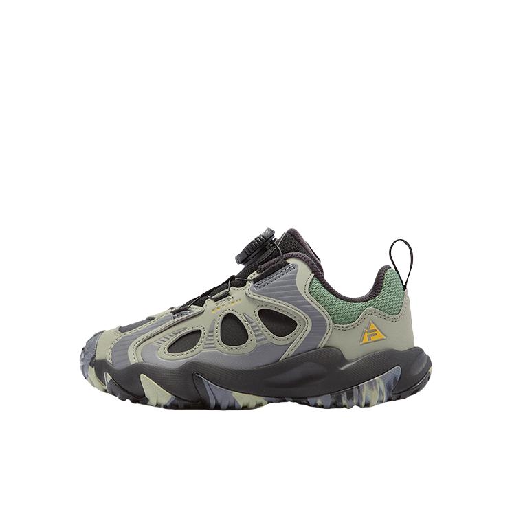 推荐商品：FILA/斐乐 儿童户外鞋 加绒保暖舒适 K14B54250 小童/黑色/茶绿色