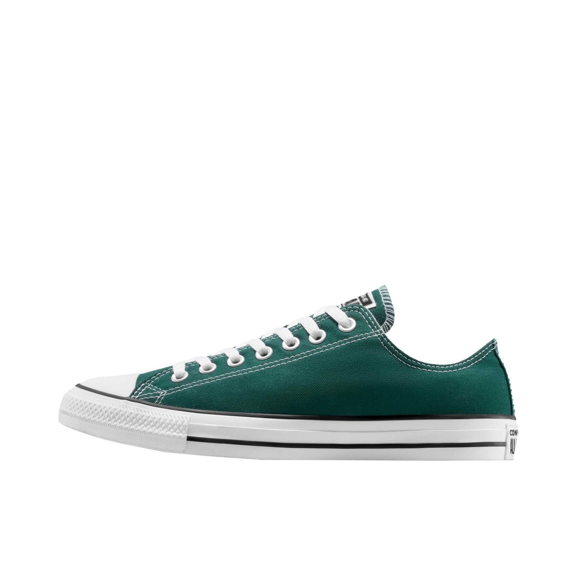 推荐商品：Converse/匡威 Chuck Taylor All Star 帆布鞋 常青款轻便防滑耐磨百搭复古圆头减震贴合高帮 暗绿色 