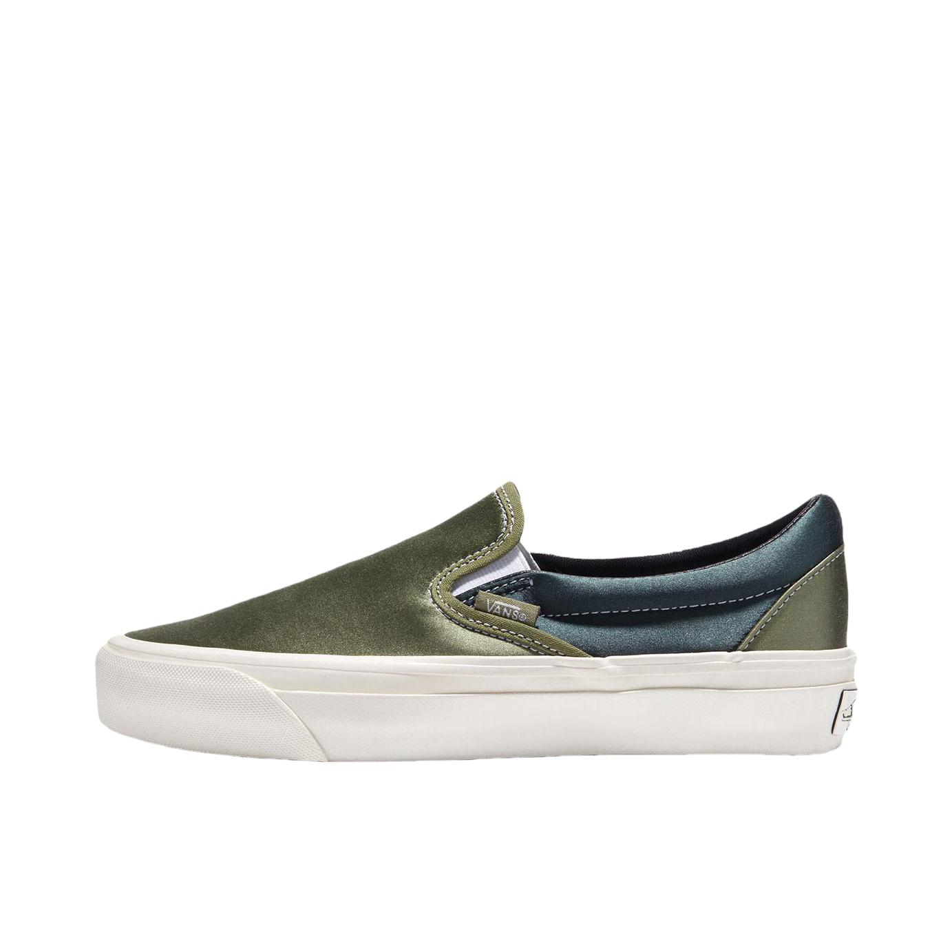 推荐商品：Vans/范斯 PREMIUM slip-on 板鞋 防滑低帮厚底圆头 绿色 