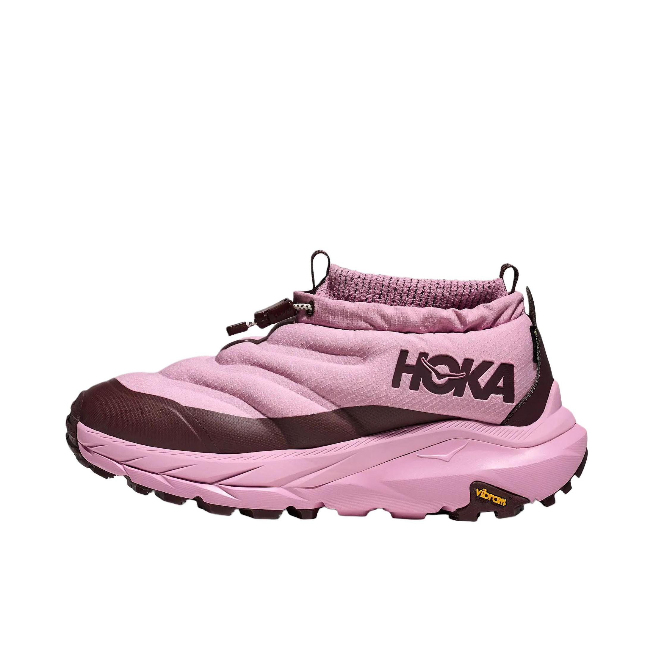 推荐商品：HOKA ONE ONE  卡哈2 KAHA 2  FROST MOC GTX  登山  低帮  防滑耐磨 舒适百搭  徒步鞋 户外鞋 Halfdays联名/紫色