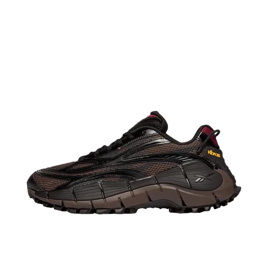 推荐商品：Reebok/锐步 Zig Kinetica 跑鞋 减震透气防滑耐磨舒适轻便 A$AP NAST联名/黑色/棕色