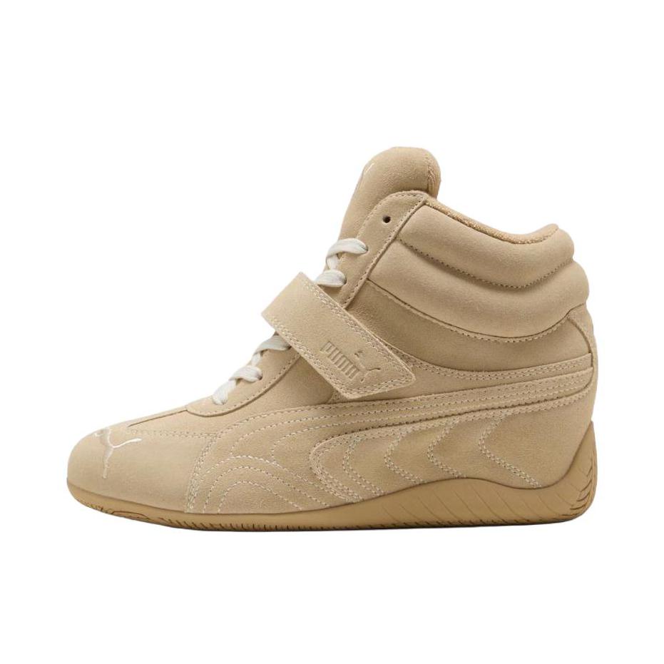 推荐商品：Puma/彪马 Joustesse Mid Wedge 运动休闲鞋 百搭中帮魔术贴平跟复古贴合 Alexander McQueen联名/米色