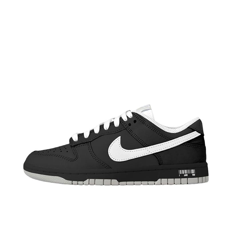 推荐商品：【定制球鞋】 Nike Dunk 板鞋 平跟系带防滑耐磨做旧高街简约百搭潮流复古美式 风望川