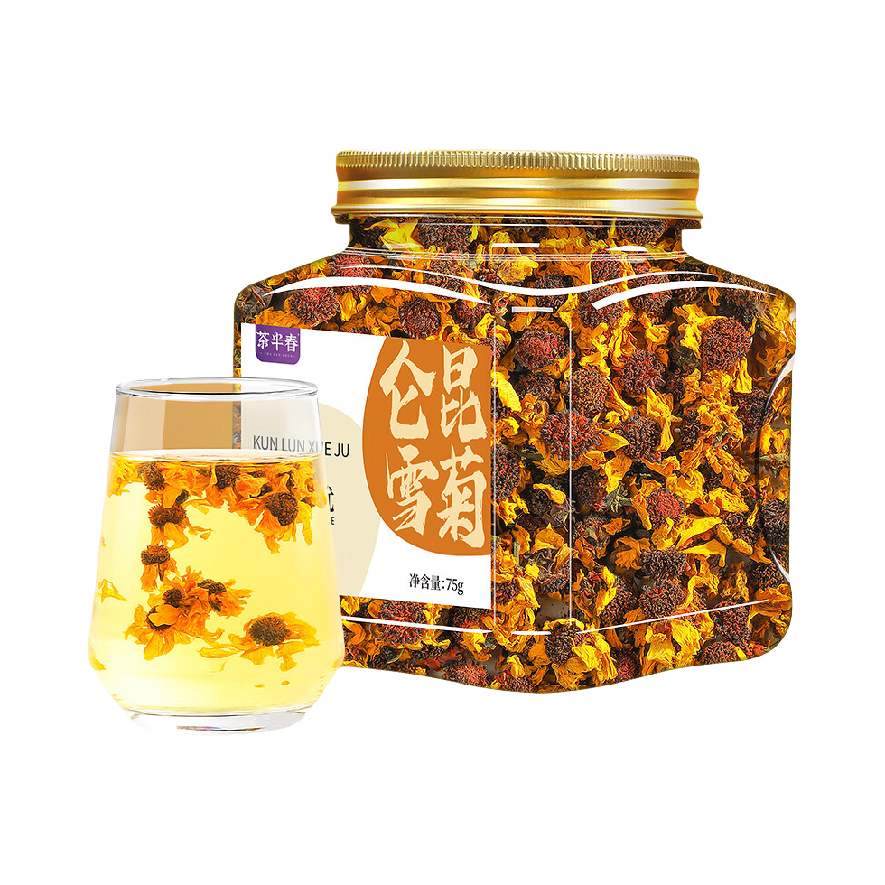 推荐商品：茶半春 昆仑雪菊 罐装