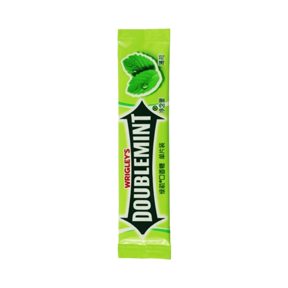 推荐商品：DOUBLEMINT/绿箭 薄荷味 2.7g/包 口香糖散装清凉约80片清新口气