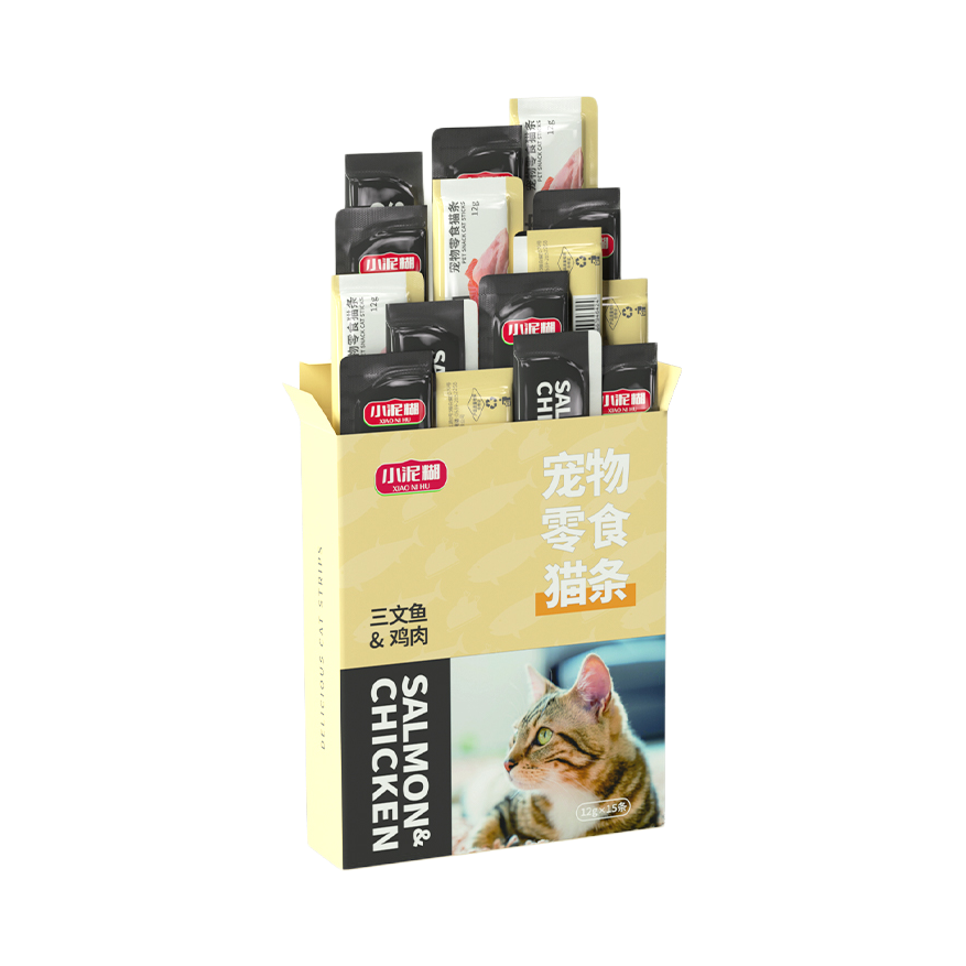 推荐商品：小泥糊 成幼猫 猫条 改善掉毛增肥发腮