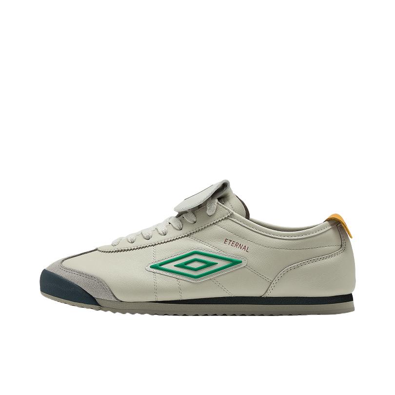 推荐商品：Umbro 启明星 板鞋 复古休闲情侣薄底 青古灰/海峡绿