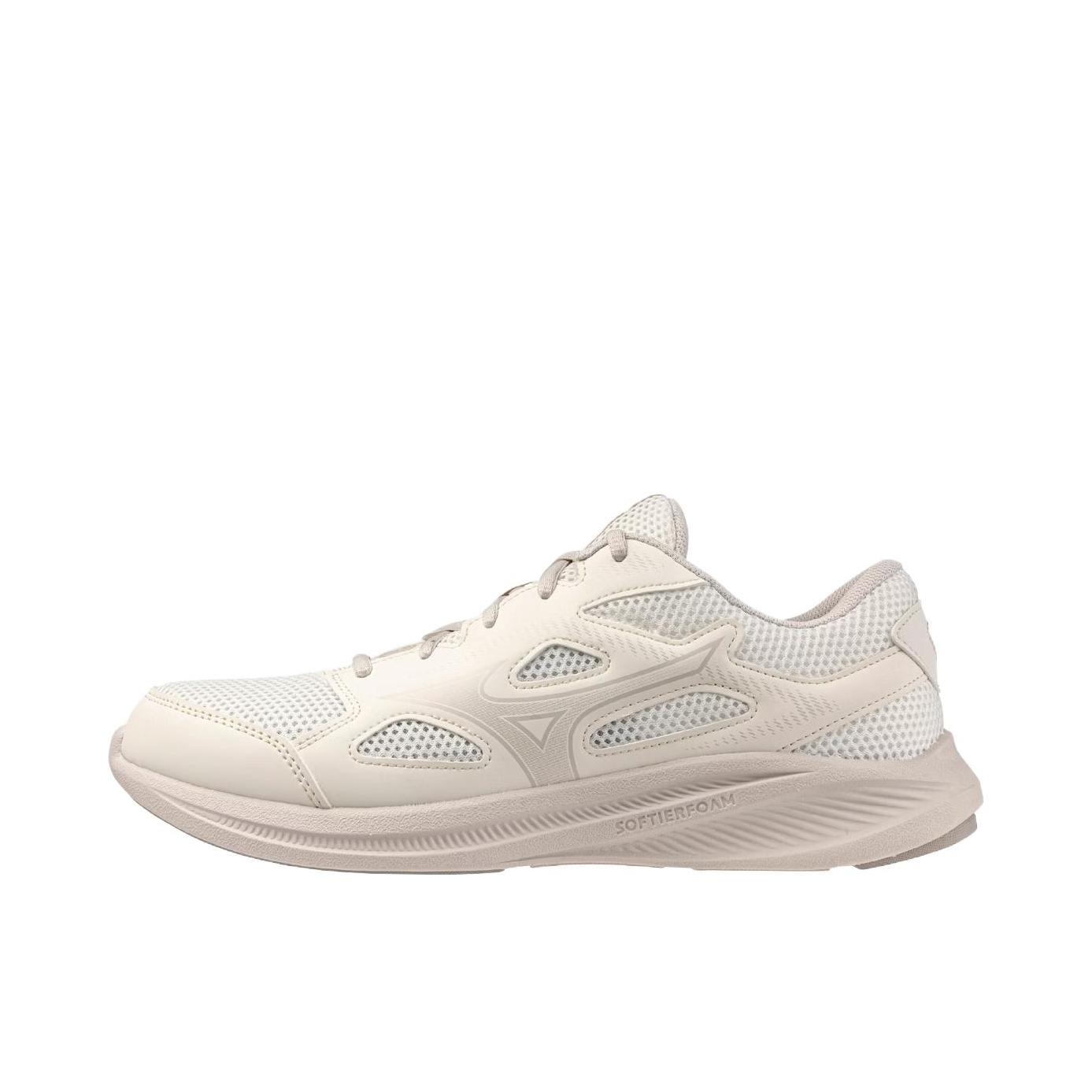 推荐商品：Mizuno/美津浓 MAXIMIZER 26 百搭简约 防滑耐磨 舒适轻便 跑鞋 3E宽/象牙白