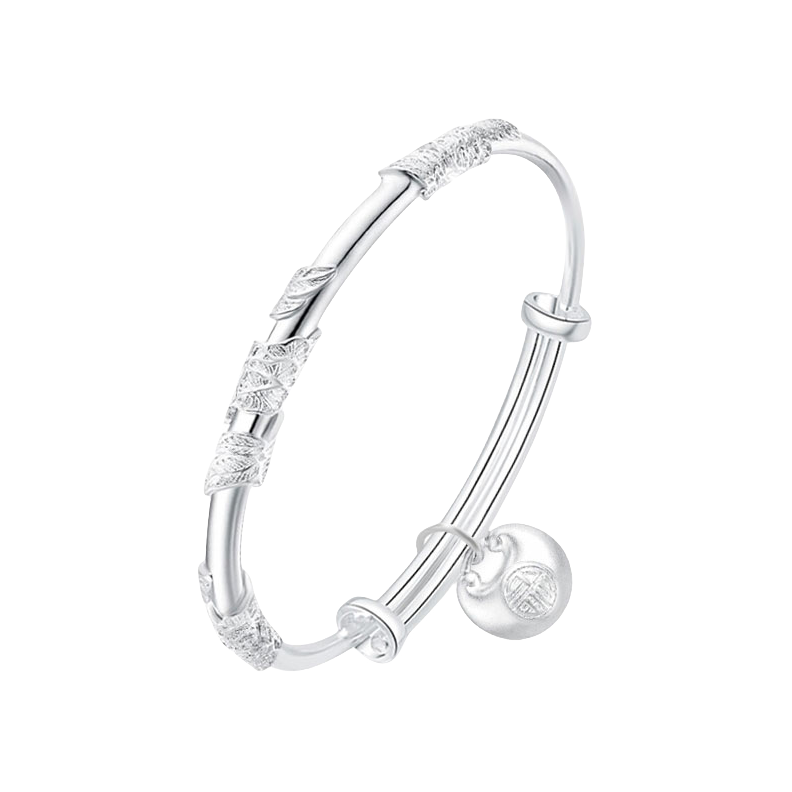 推荐商品：Crafts Women 繁花似锦足银手镯 CRWS2298