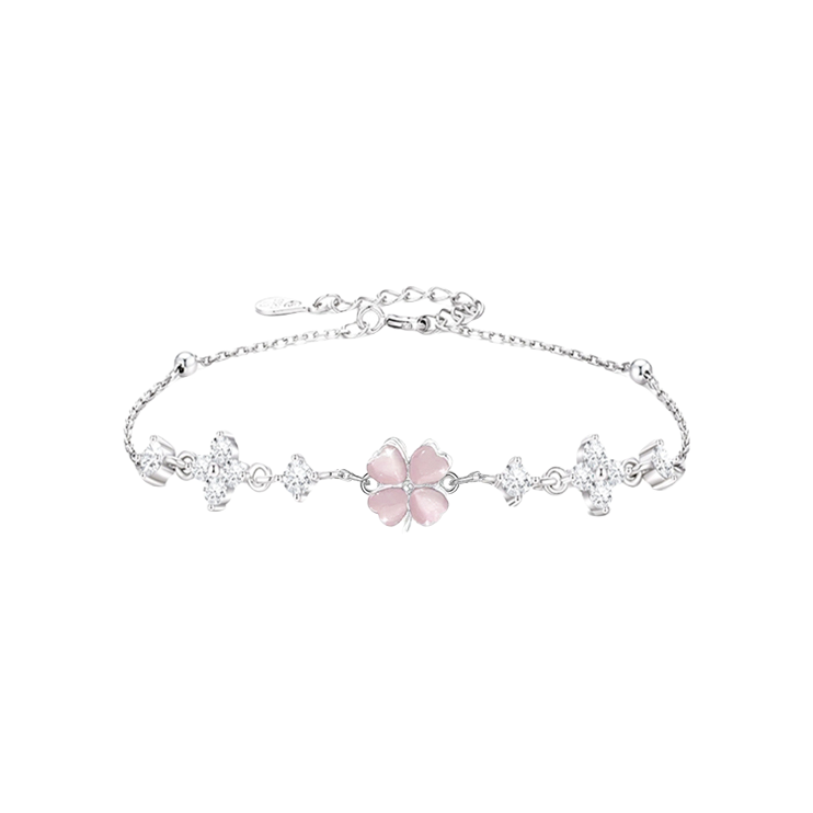 推荐商品：Inkopper 星愿四叶草地图石琉璃手链 INK10272