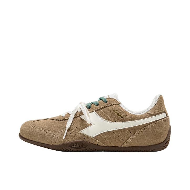 推荐商品：Diadora Speed Racing 德训鞋 运动休闲鞋 内增高复古薄底 蜜糖棕/冷杉白/丹宁红