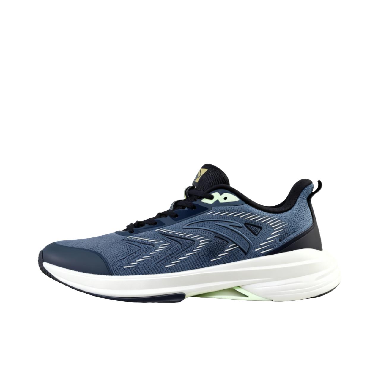 推荐商品：安踏 缓震 防滑 耐磨 跑鞋 112415591 深灰色