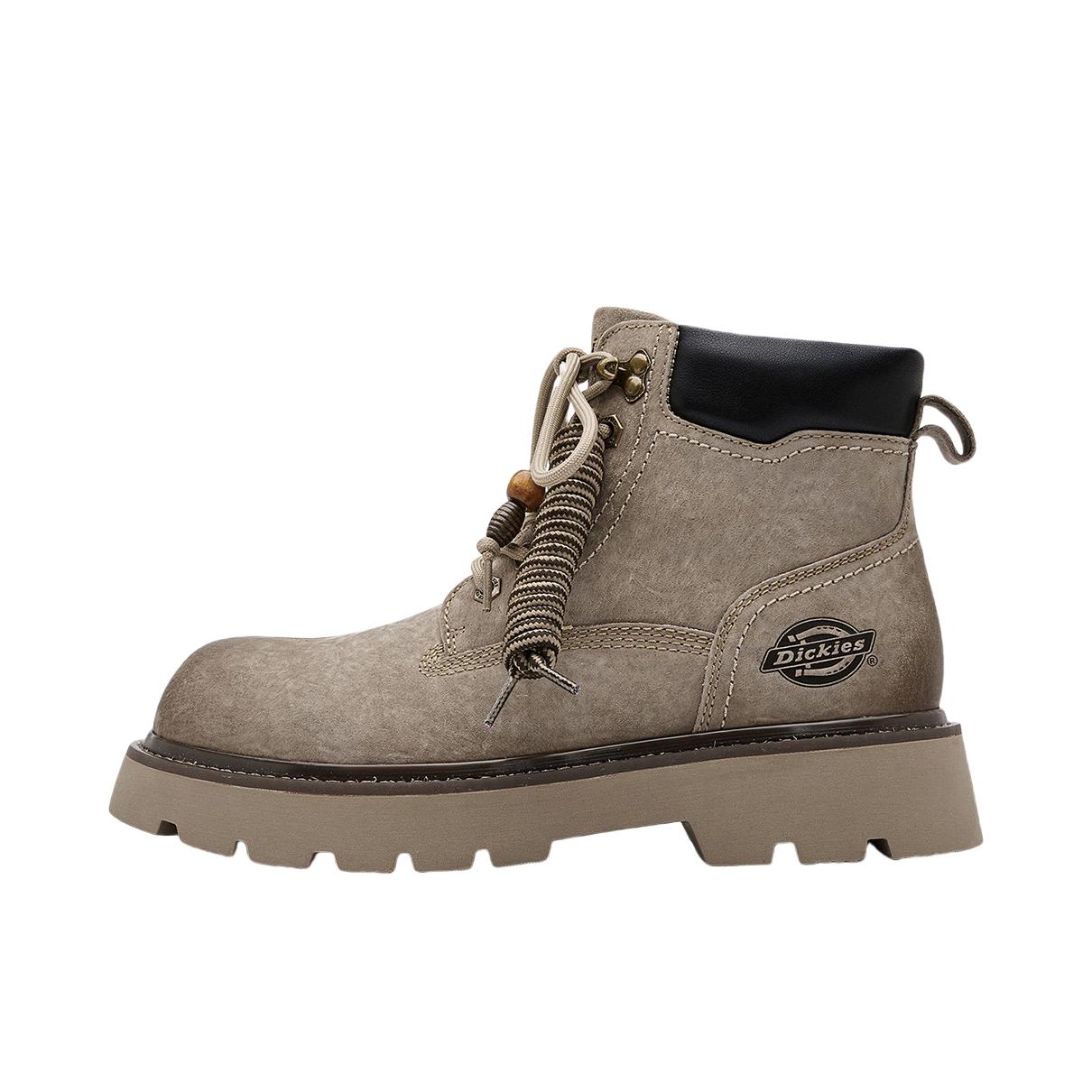 推荐商品：Dickies 马丁靴 复古厚底休闲 254M50LXS02A 驼色