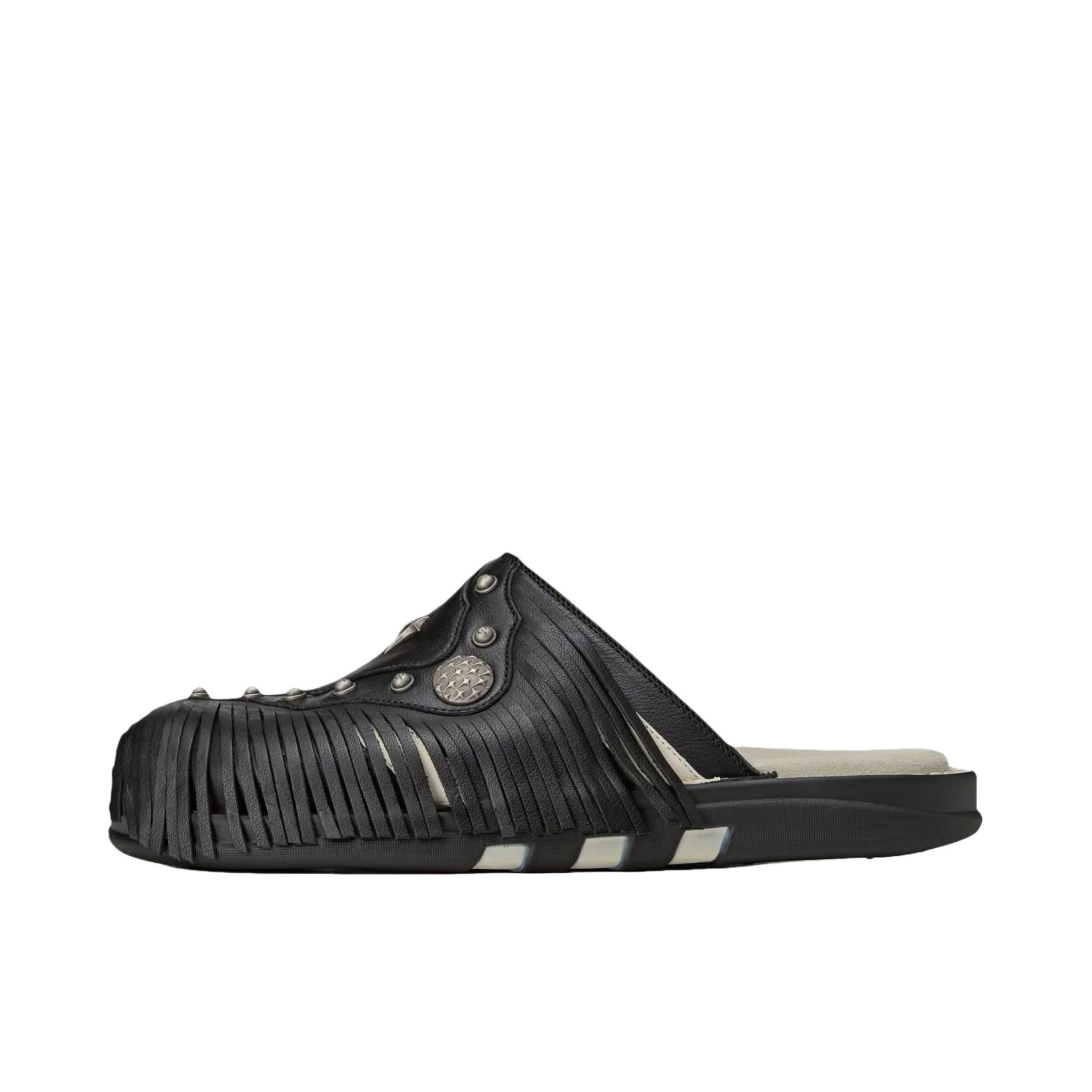 推荐商品：adidas Originals Adiclog 时尚 防磨 包头 拖鞋 THUG CLUB联名/黑色