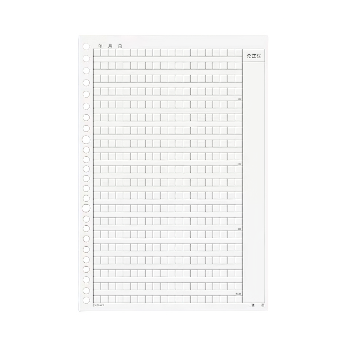 推荐商品：CALOCAA/卡诺卡 B5 60张/本 26孔 活页替芯