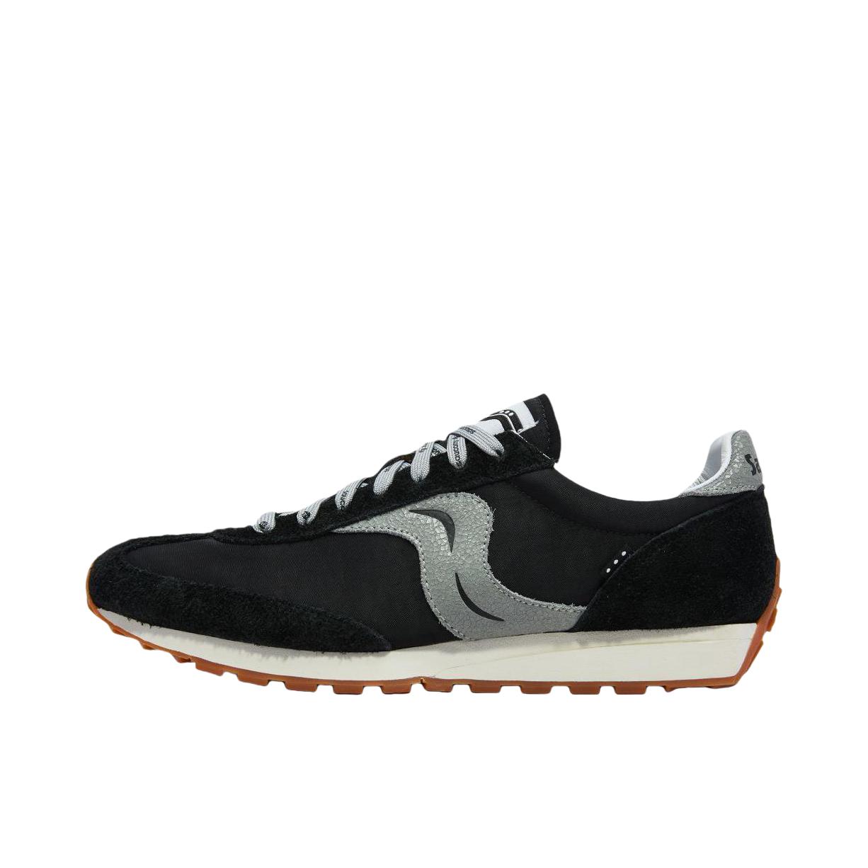 推荐商品：Saucony/索康尼 Trainer 80 柔软薄底 防滑 耐磨 低帮美式 跑步 运动休闲鞋 黑色/灰色 