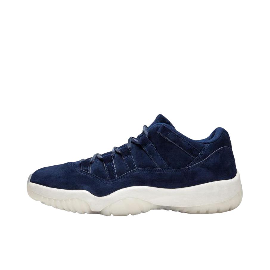 推荐商品：Jordan Air Jordan 11 篮球鞋 复古百搭防滑耐磨舒适缓震轻便支撑 低帮/蓝麂皮