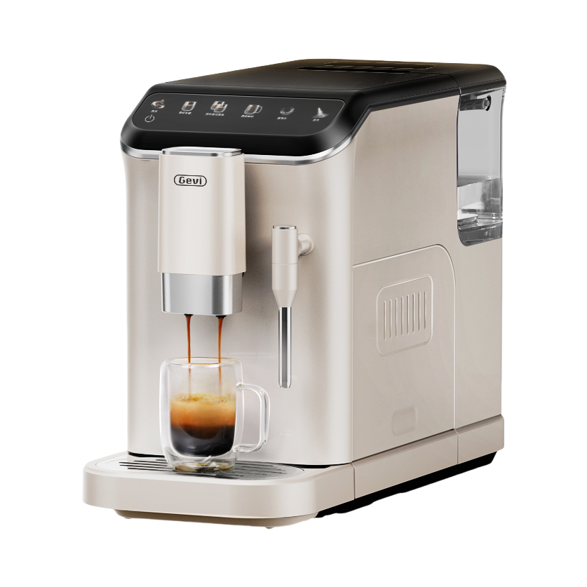 推荐商品：Gevi GV-KO2MD 咖啡机 美式 意式 小型 家用 研磨一体机