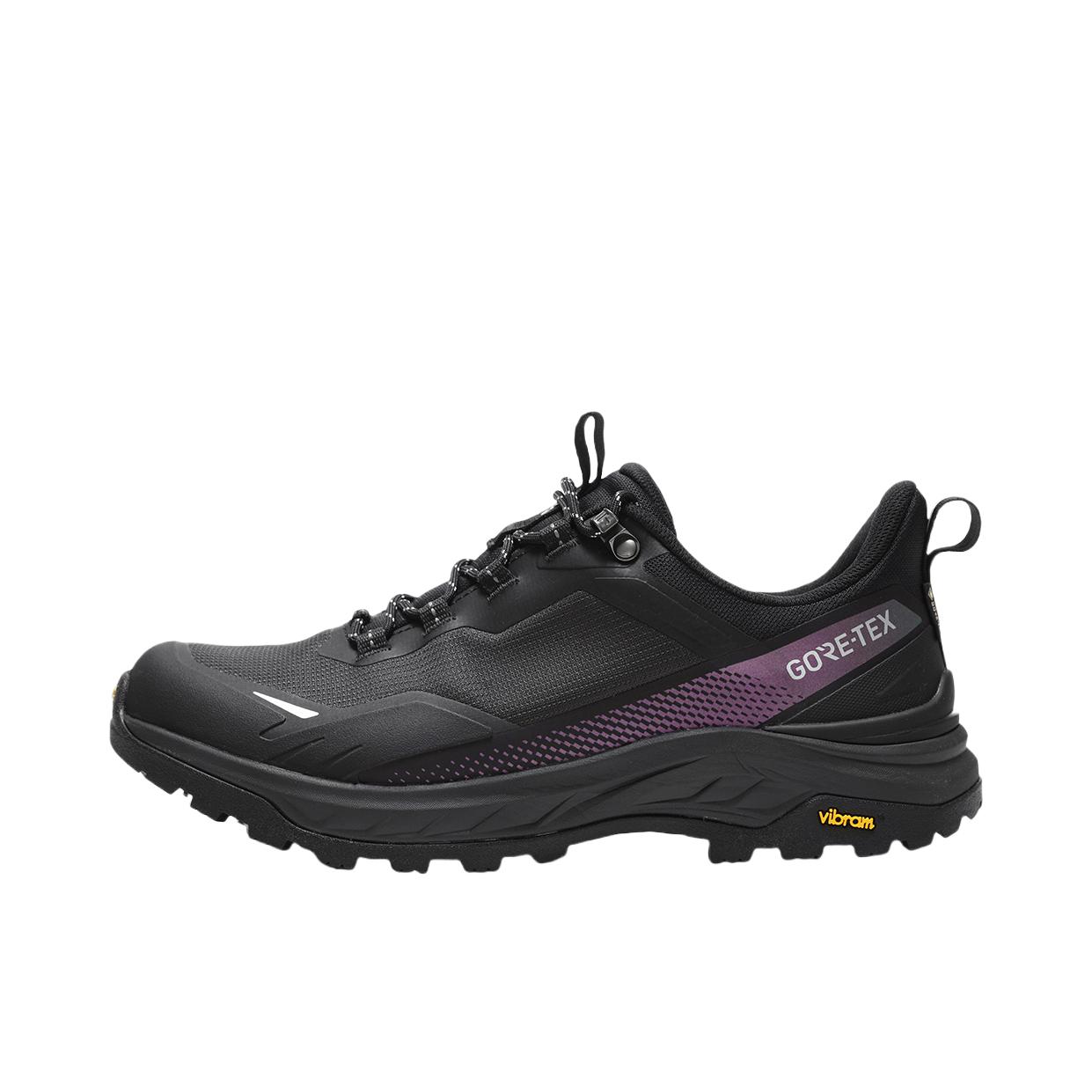 推荐商品：探路者 探岳 GORE-TEX Vibram 户外鞋 登山鞋 秋冬防雨防水防滑透气越野 TFAAAN81268 深黑色 